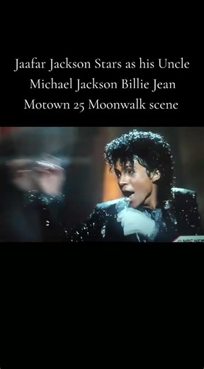 Jaafar Jackson Stars as his Uncle Michael Jackson Motown 25 Moonwalk scene #michaelmovie
