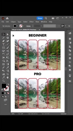Fuad Designs on Instagram: "Adobe illustrator 2025 | Tips and tricks for beginners #adobeillustratortools #designtips #illustratortutorial"