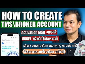 📲 How to Create NEPSE TMS Account Online Using Mobile | Easy Step-by-Step Guide 2025 🔥
