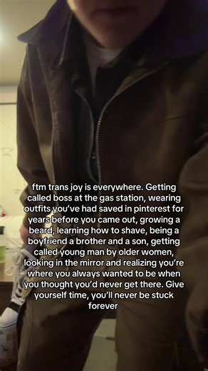 5 years ago i was the most depressed ive ever been, thought id never be able to transition and my life would never get better. I just turned 22, and im 10 months on T. So grateful for where im at right now and thankful for 17 year old me for not giving up on myself #ftm