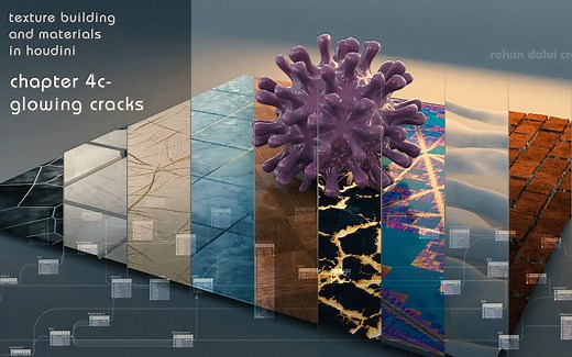 Houdini材质纹理讲解教程