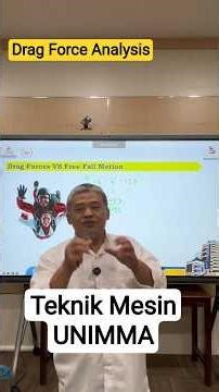 Analisa Kecepatan Penerjun Payung dengan Drag Force di Teknik Mesin #unimma