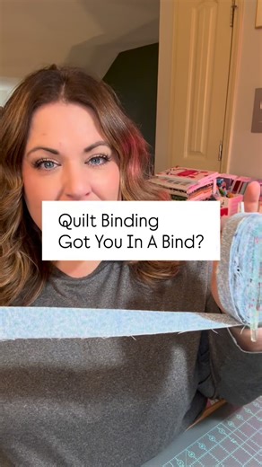 Chelsea Swindle on Instagram: "Comment LINK and I will send you the link to the full tuturial! Binding doesn’t have to be scary 🧵💙 In this step-by-step tutorial, I’m showing you exactly how I measure, cut, sew, and attach quilt binding with clean mitered corners—plus my favorite way to hand-finish the back for a beautiful, polished look. This is one of the most important quilting skills, and once you master it, every quilt gets easier. Save this for your next project and come sew with me! ✂️✨