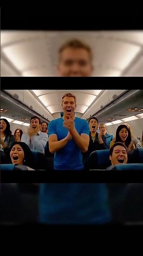 Why Do Americans Clap When Planes Land? 😂✈️”