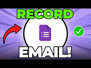 How to Record Email on Google Form