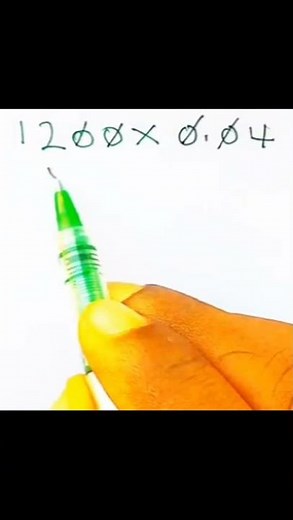 decimal multiplication #tutorial #mathstricks #multiplication
