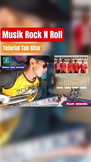 Rock N Rolls The Cangcuter Bass Tutorial gitar #shortfyp #rocknrollstyle #thechqngcuter#tabgitar