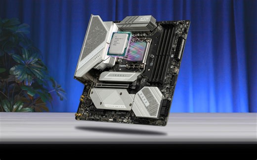 【硬件茶看】还有后手-微星B760M刀锋钛+i5-14400开箱测试