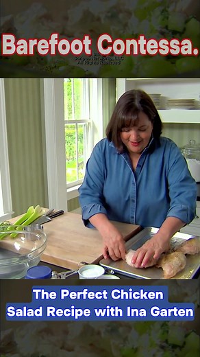 The Perfect Chicken Salad Recipe with Ina Garten #oprah #oprahshow #foodnetwork #cookingshow #cooking #food #fyp #cooking