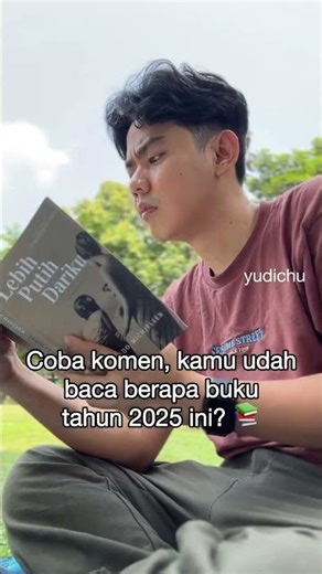 Tahun 2025 Sudah Baca Berapa Buku? 📚 | How many books have you read in 2025?