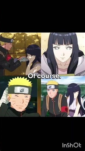 their destiny brought them together 😩🤌🏻✨ #naruto #hinata #anime_duet