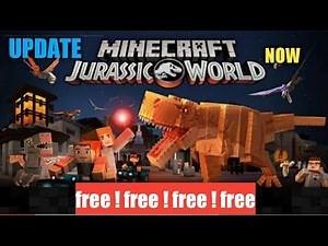 minecraft jurassic world | how to download minecraft Jurassic world for free |