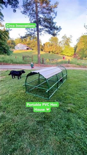 Portable PVC Hen House 🐓 #DIY