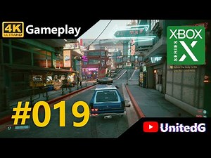 Cyberpunk 2077 Xbox Series X Gameplay 4K