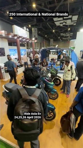 Ride Asia Ev Bharat Mandapam Ev Electric Vehicle Expo Ev Car Ev Bike 24,25,26 April 2026