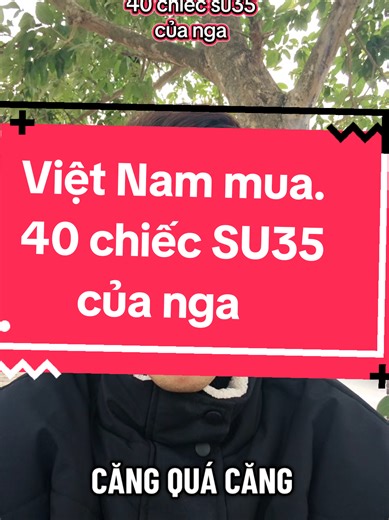 Việt Nam Mua 40 Chiếc SU35 Của Nga