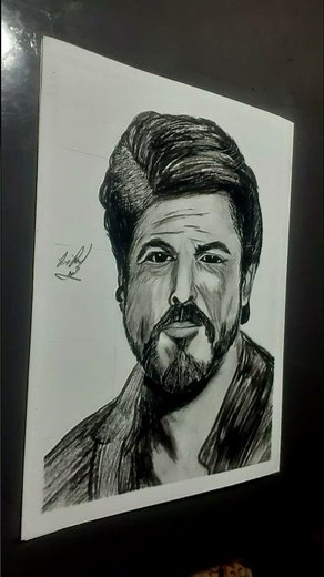 How to Draw Shah Rukh Khan - Complete Portrait Sketch Tutorial
