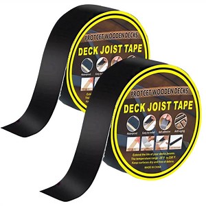 Ymokee 2PCS Waterproof Decking Joist Tape - Self-Adhesive Butyl Deck Tape - Walmart.com