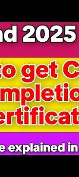 Vtu phd|course completion certificate|how to get |procedure explained