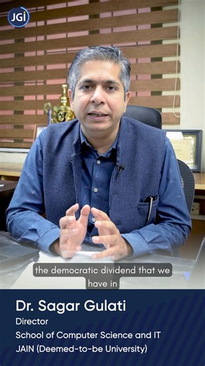 JAIN (Deemed-to-be University) on Instagram: "Technology today goes far beyond computers. It shapes industries, careers, and the future of society. In this video byte, Dr Sagar Gulati, Director, School of Computer Science & IT, JAIN (Deemed-to-be University), explains how the Bachelor of Computer Application (BCA) equips students with the skills, mindset, and exposure needed to succeed in a technology-driven world. Discover what makes this programme distinctive. Watch the full video. #JAINUniver