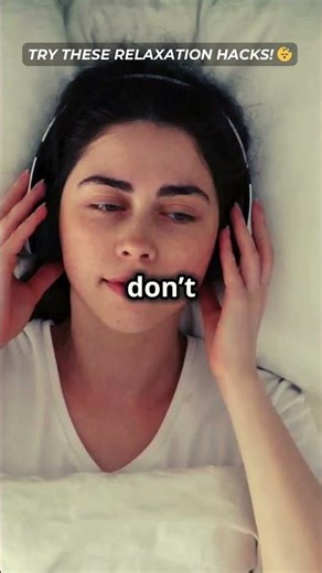 Struggling to Sleep? Try These Relaxation Hacks! 😴✨ 💤 😴