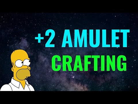 POE +2 Amulet Craft! Easy and understandable!