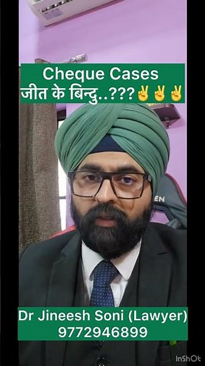 Cheque Bounce Law in India (2025–2026)I Latest Legal Updates Procedure & Defences I Dr. Jineesh Soni