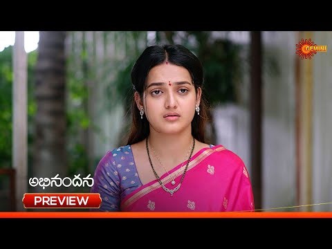 Abhinandana - Preview of the day | Watch full EP only on Sun NXT | 23 Sep 2025 | Gemini TV