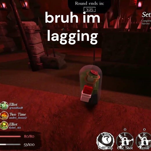 Roblox Foraken using chance with challange: i cant coinflip