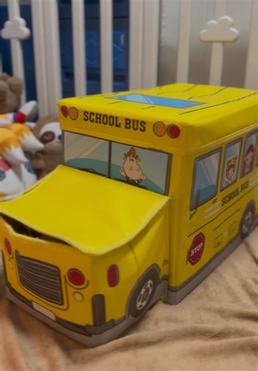 Storage bus design box for toys #storage #toys #bus