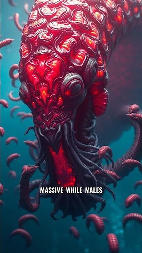 Zombie Worms: The Bone-Eating Aliens of the Deep Sea! #science #ocean #nature #animals #shorts