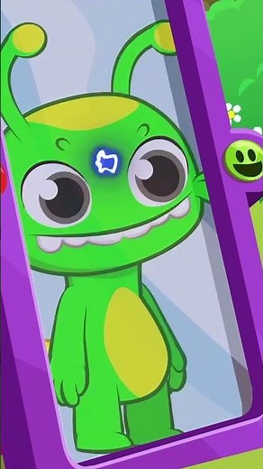 Evil Groovy Trapped in a Magic Mirror! What Happens Next? 👀 #shorts