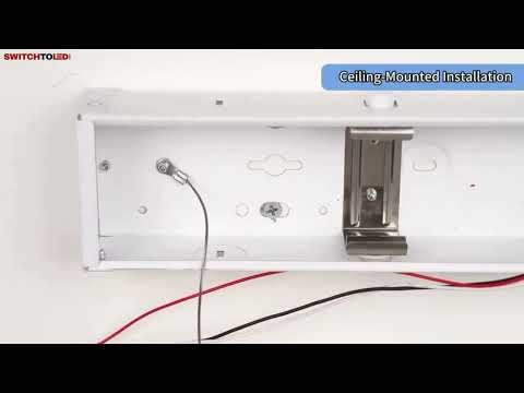 8FT & 4FT Architectural Linear LED Lights | Energy-Efficient Commercial Lighting