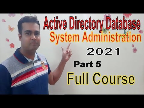 Active Directory Database | How Active Directory Database works | Windows System Admin Course 2021