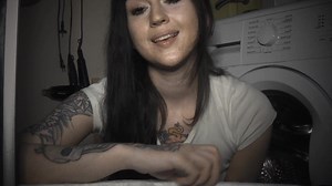 Young lady demonstrated her stringy defecation, DirtyBetty