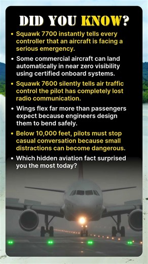 What Pilots Know That Passengers Rarely Notice
