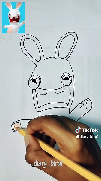 Rabbids Invasion Drawing Tutorial for Art Lovers