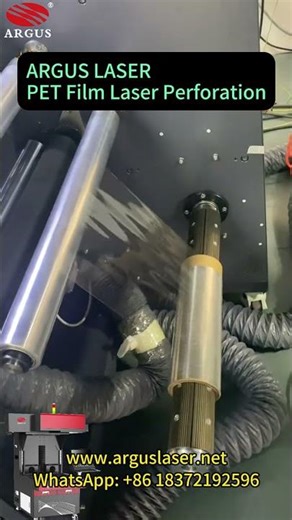 Laser Perforation for PET Film Made Easy #LaserTech #Packaging