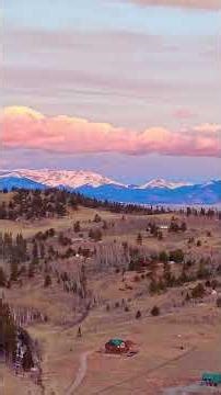 Dawn Panorama South Park CO Mar 10, 2026 TALL #sunrise #orange purple #colorado #mountains