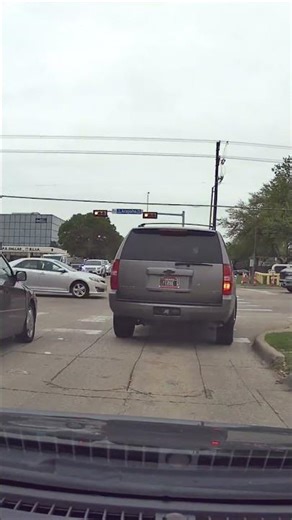 first time in a left turn lane