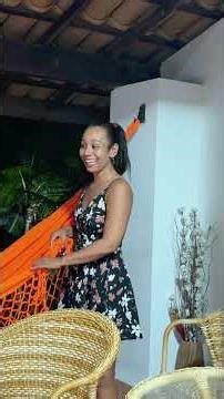 Setting up the hammock, preparando a rede #youtubeshorts