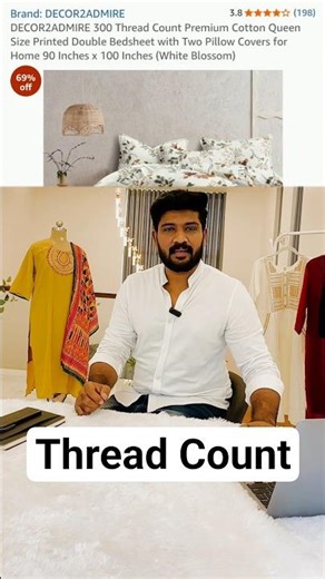 what is Thread Count? #threadcount #fabrics