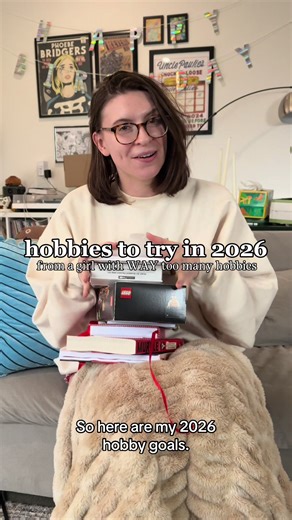 making 2026 our hobby year 🌟 i feel like i really dabbled in so many things last year & found all the hobbies i truly LOVE and im so excited about it! what hobbies are you bringing into 2026? 💕 #hobbies #hobby #cozyhobbies #cozyathome #cozyhobby