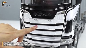 5.6K views · 66 reactions | Upgraded Tamiya · Custom 1/14 Scale 6x4 Timber Truck! Built for Those Who Chase Performance and Realism.#toucan #rchobby #rc #model #machine #rcmodel #timber | Toucanhobby | Facebook