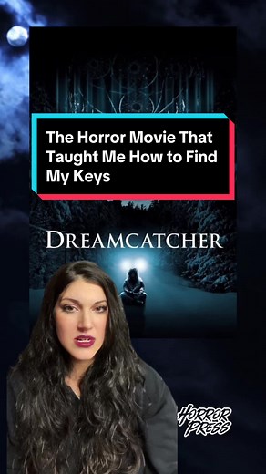Dreamcatcher: The horror movie that taught me how to find my keys when they go missing. Who knew your finger could act as your own personal dowsing rod 🪄 But does it actually work? 🤔 Try it out for yourself! Save this video so you can come back and let us know! #dreamcatcher #stephenking #lifehack #lifehacks #horrortok #witchtok #horrortaughtme #scarymovies #horrormovies #horrorfan #horrornerd #horrorgeek #horrorfansonly #horrorpress