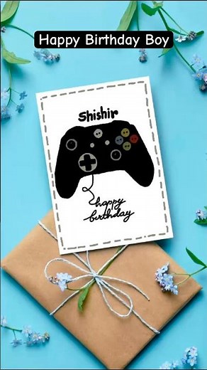 How to make Birthday Card for Turning 10 #happybirthday #handmadegifts #howto #drawing #howtodraw