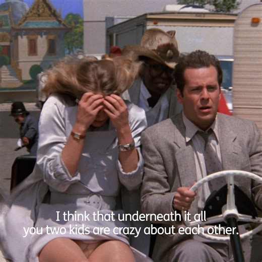 🕵️ Bruce Willis and Cybill Shepherd are on the case – with off the charts chemistry. https://stv.click/moonlighting | STV