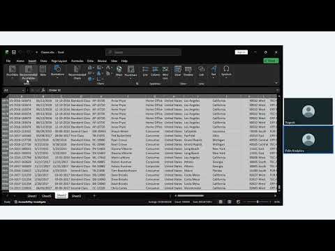 Excel 12 PM Batch Training : Session 7 | Data Analytics | Palin Analytics