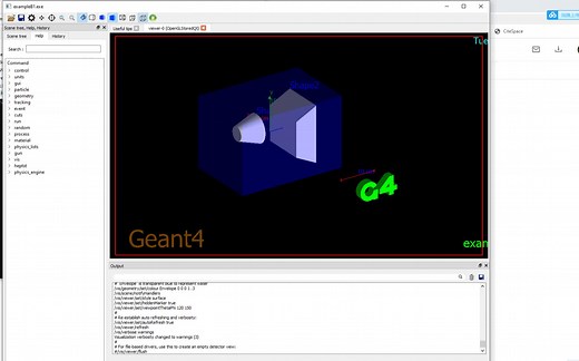 windows下的geant4链接qt_openGL