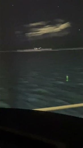 Night navigation on ship simulator!!